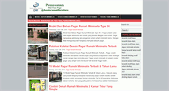 Desktop Screenshot of fotorumahidaman.com