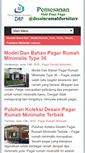 Mobile Screenshot of fotorumahidaman.com
